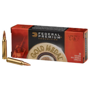Federal Premium® Gold Medal .223 Remington 69-Grain Sierra MatchKing Centerfire Rifle Ammunition