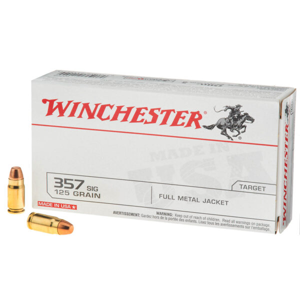 Winchester .357 Sig 125-Grain Centerfire Handgun Ammunition