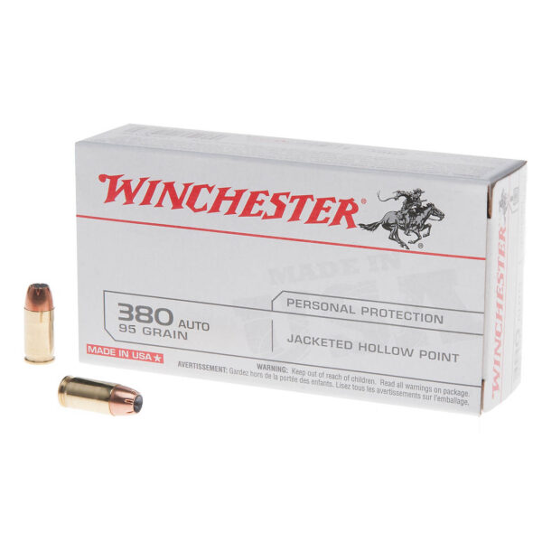 Winchester .380 Auto USA 95-Grain Ammunition