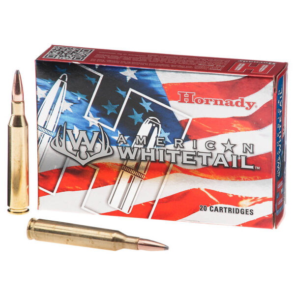 Hornady InterLock® BTSP American Whitetail™ .25-06 Rem 117-Grain Centerfire Rifle Ammunition