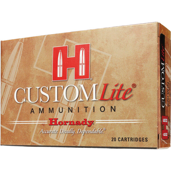 Hornady SST® Custom Lite® 7mm-08 Remington 120-Grain Centerfire Rifle Ammunition