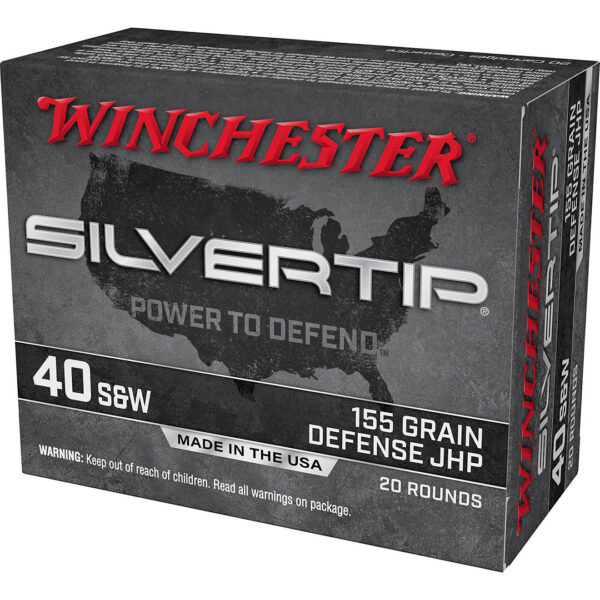 Winchester Silvertip .40 S&W 155-Grain Ammunition